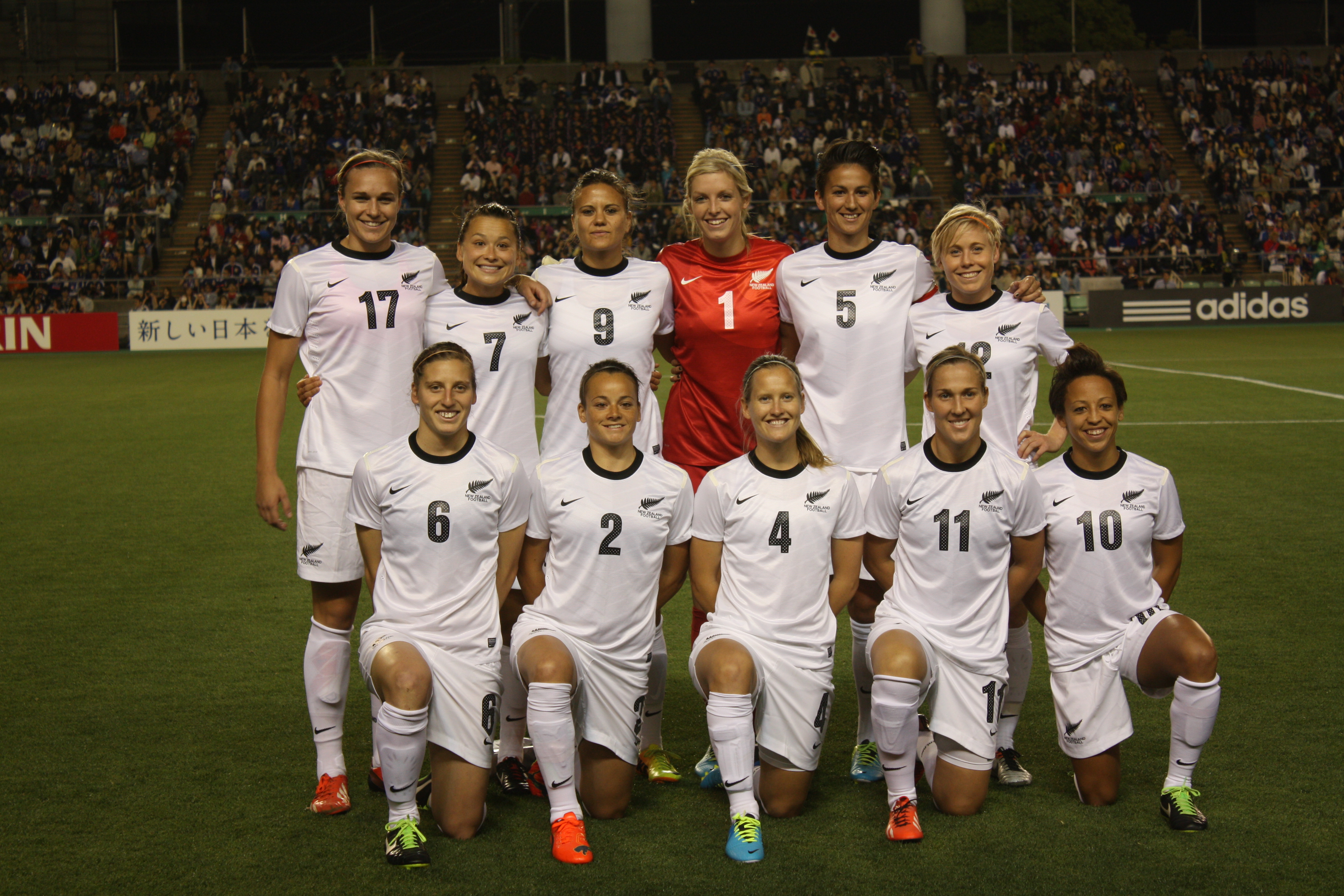 ニュージーランド女子代表 VS なでしこジャパン 株式会社 A Breeze コンサルティング